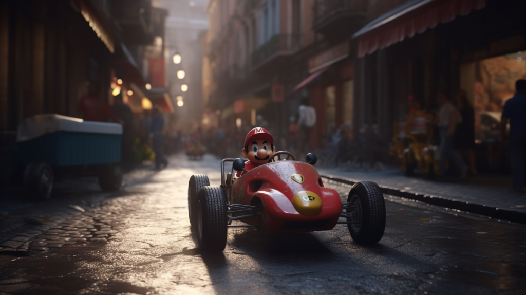 Super_Mario_Nintendo_character_driving_his_go-kart_by__907b0214-bad1-4ddf-8f8b-c2cee51516b1